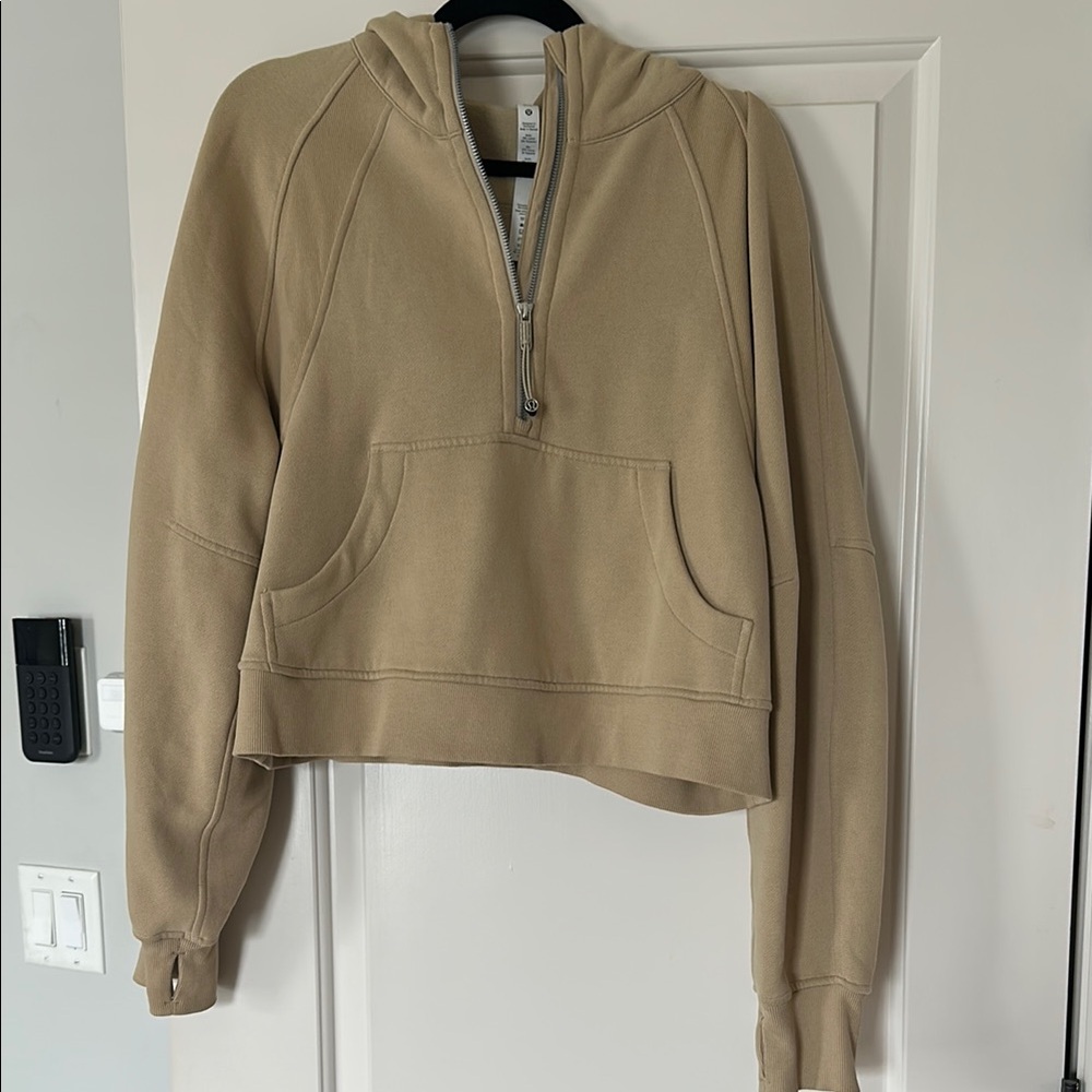 Lululemon Half Zip Scuba Hoodie